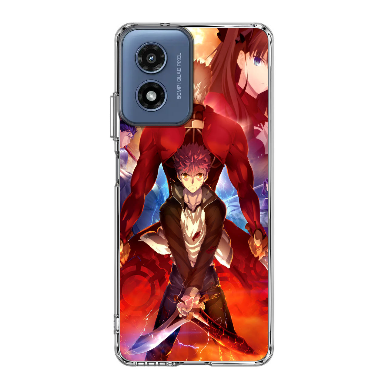 Fate/Stay Night Unlimited Blade Works Motorola Moto G Play 2024 Case