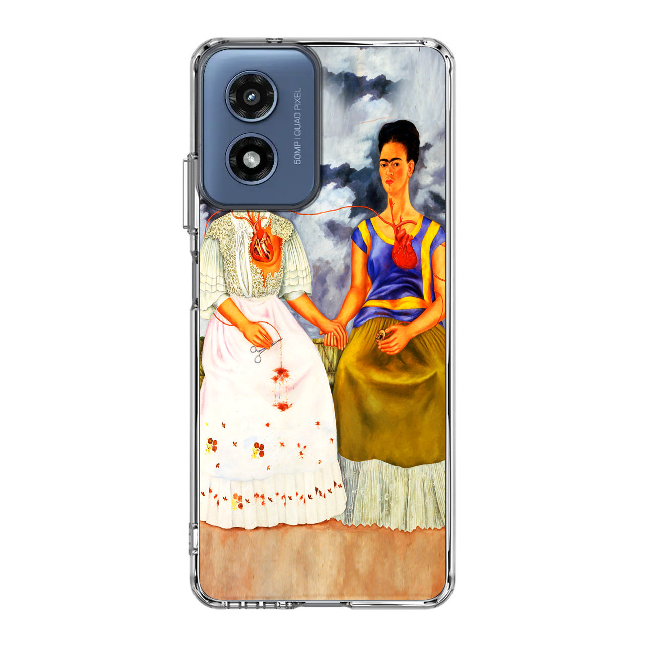 Frida Kahlo The Two Fridas Motorola Moto G Play 2024 Case
