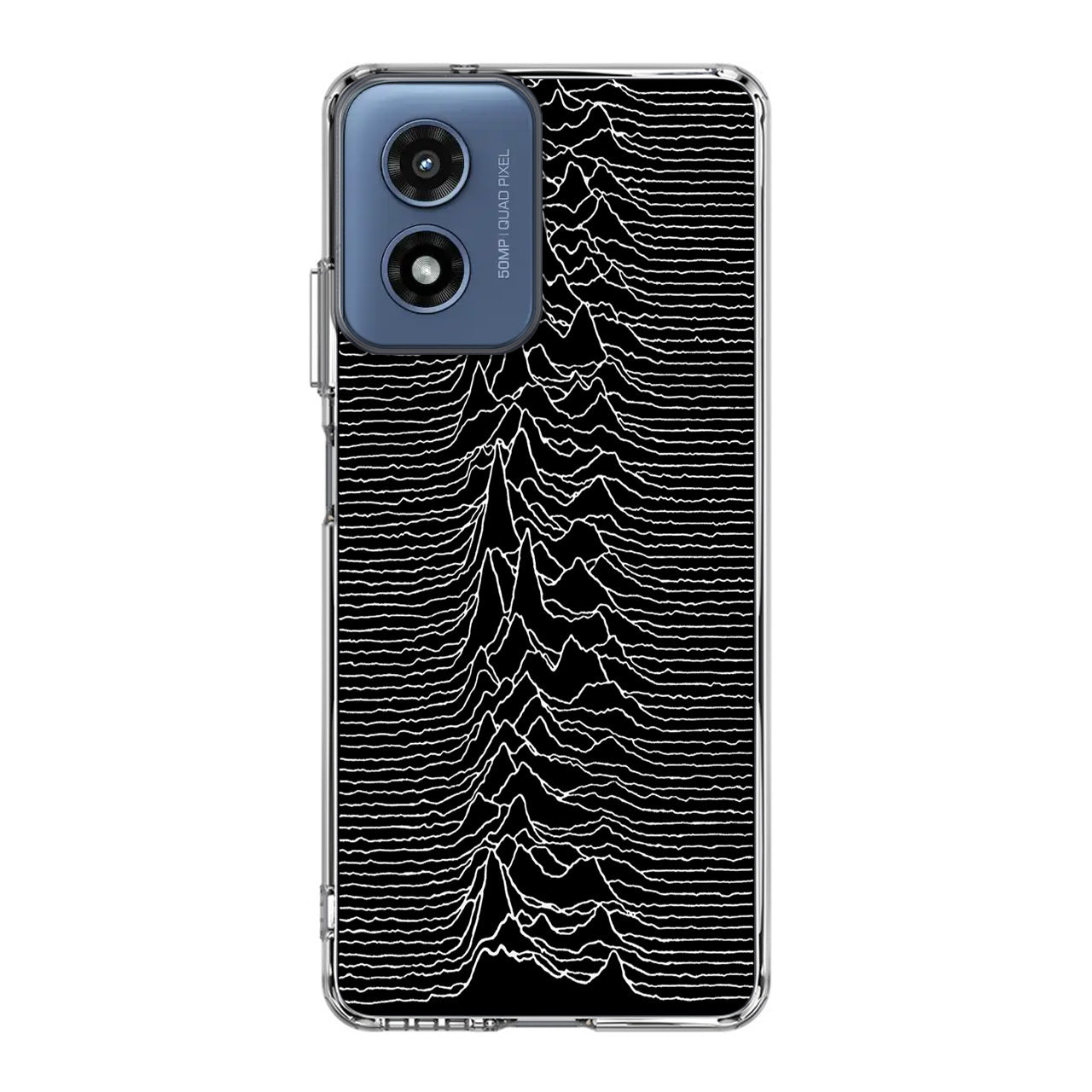 Joy Division Unknown Pleasures Motorola Moto G Play 2024 Case