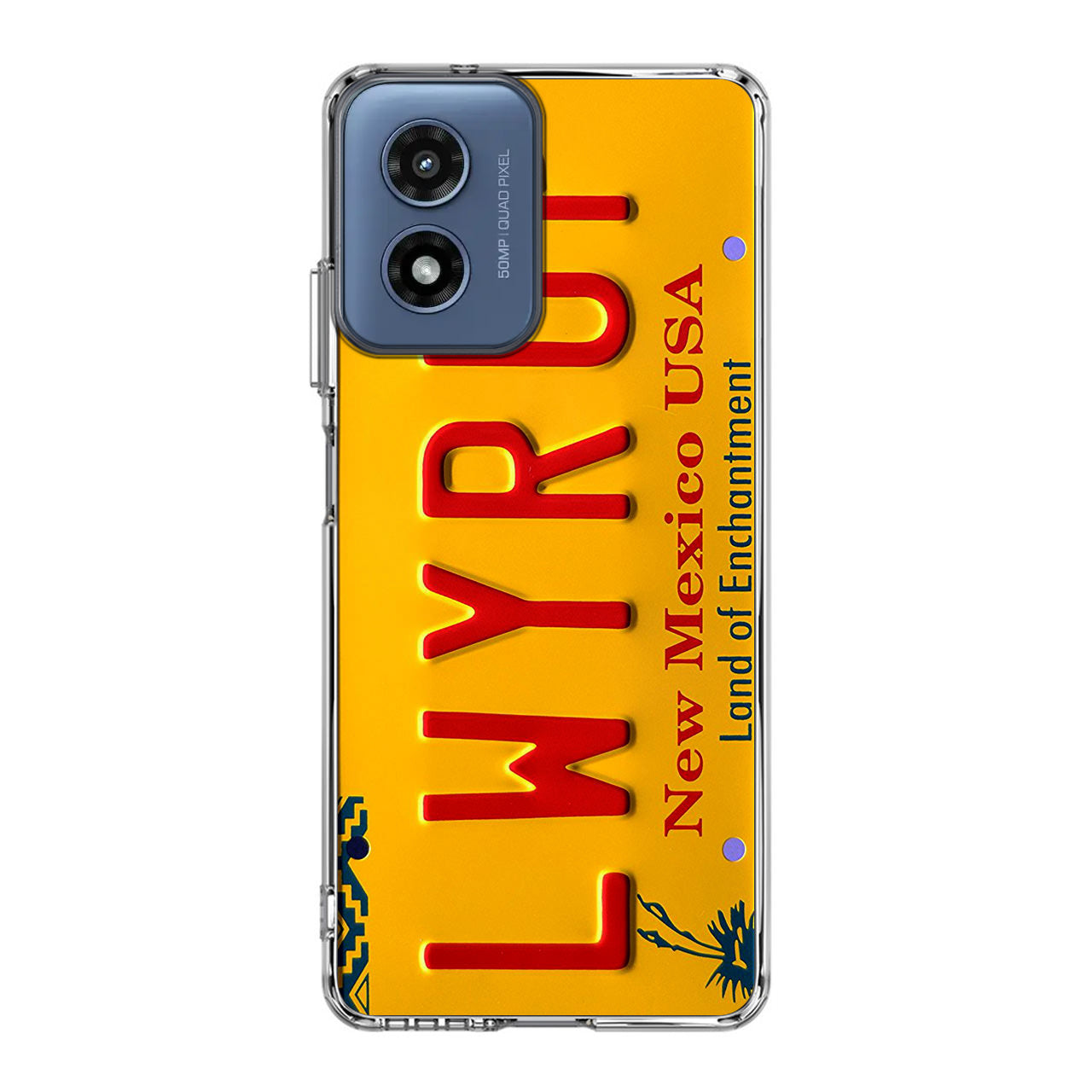 LWYRUP License Plate Motorola Moto G Play 2024 Case