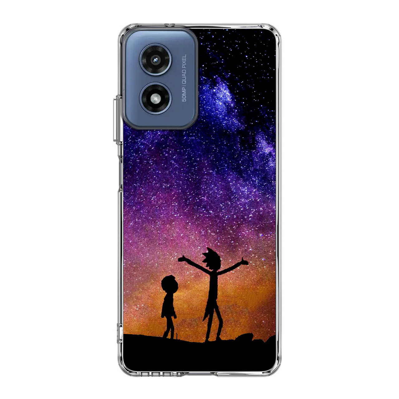 Morty Space Nebula Motorola Moto G Play 2024 Case