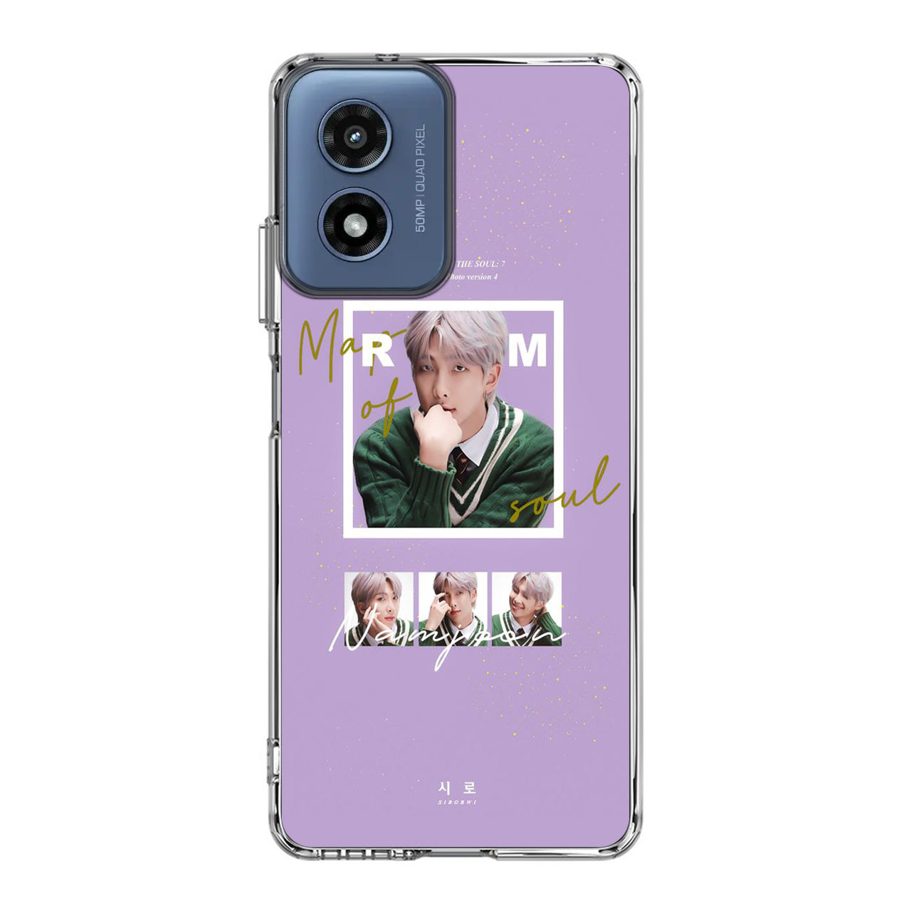 RM Namjoon Map Of The Soul BTS Motorola Moto G Play 2024 Case