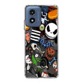 Nightmare Before Chrismast Collage Motorola Moto G Play 2024 Case