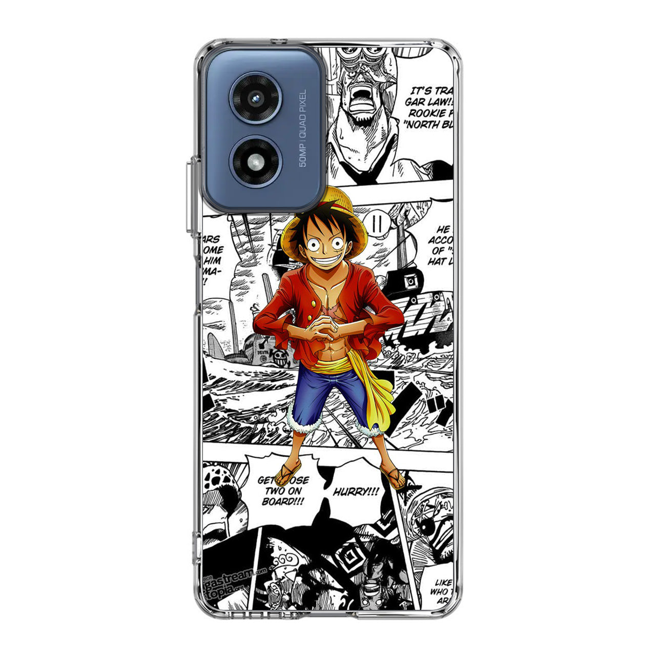 One Piece Luffy Comics Motorola Moto G Play 2024 Case