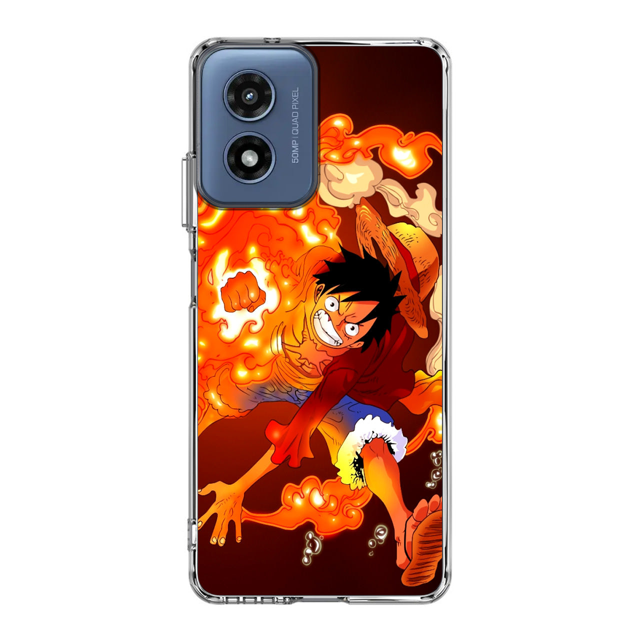 One Piece Luffy Red Hawk Motorola Moto G Play 2024 Case