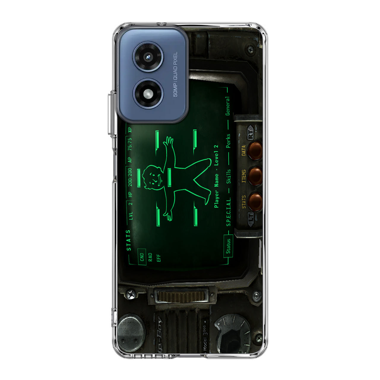 Pip-boy 3000 Motorola Moto G Play 2024 Case