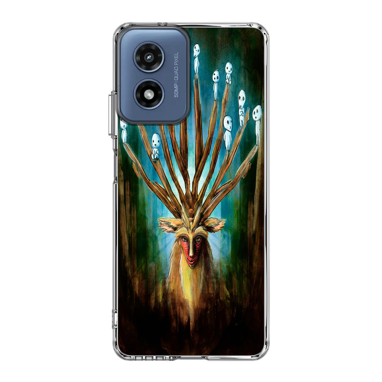 Princess Mononoke Forest Spirit Motorola Moto G Play 2024 Case