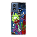 Rick And Morty Bat And Joker Clown Motorola Moto G Play 2024 Case