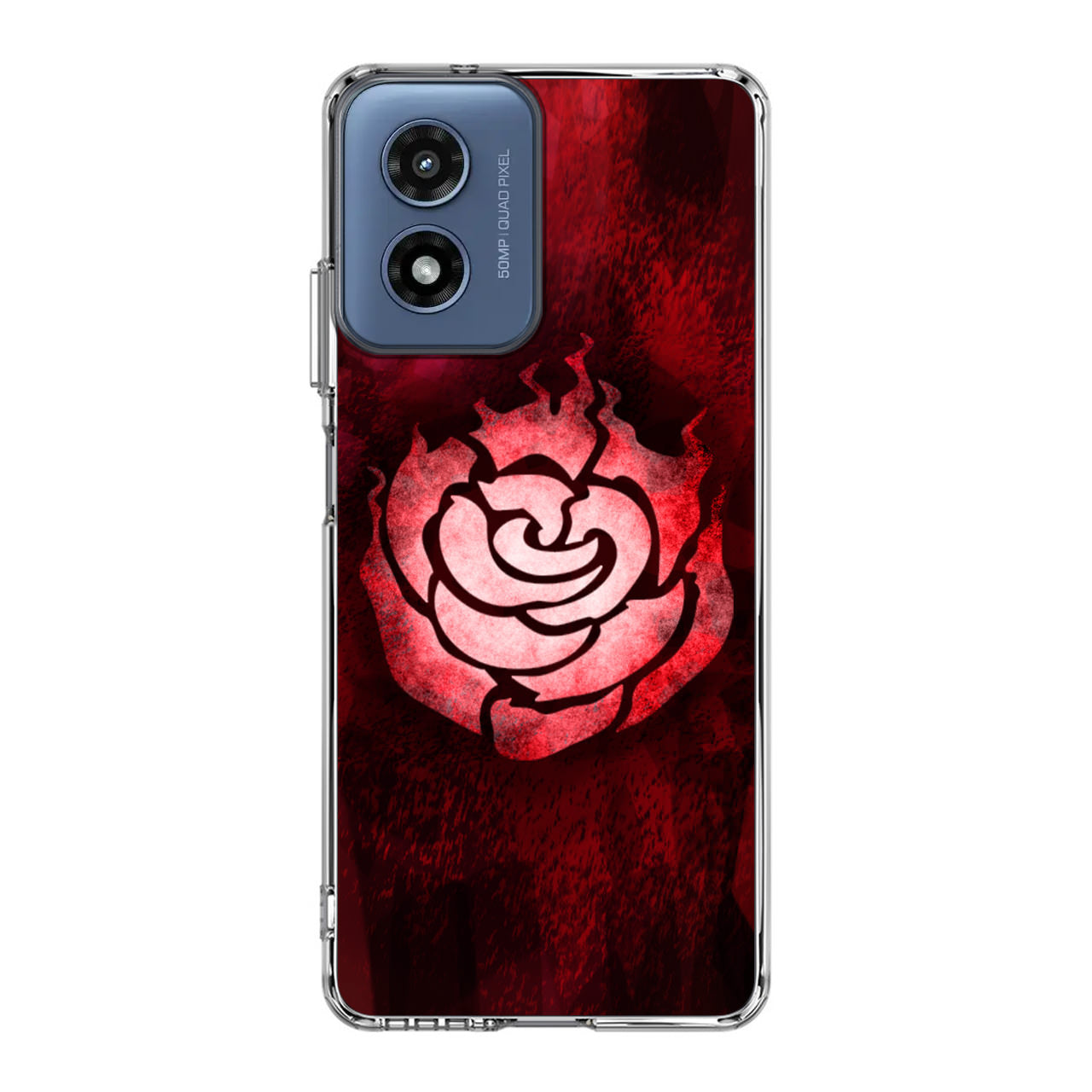 RWBY Ruby Rose Symbol Motorola Moto G Play 2024 Case