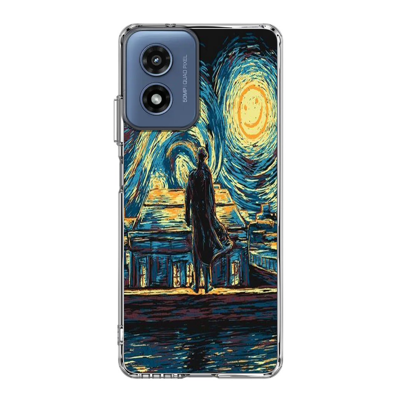 Sherlock Starry Night Motorola Moto G Play 2024 Case