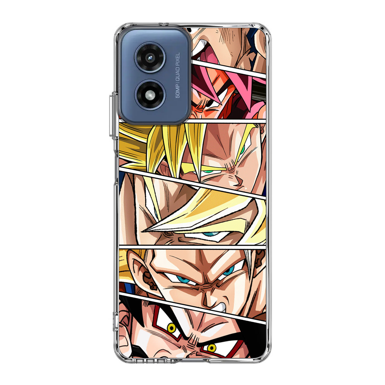 Son Goku Forms Motorola Moto G Play 2024 Case