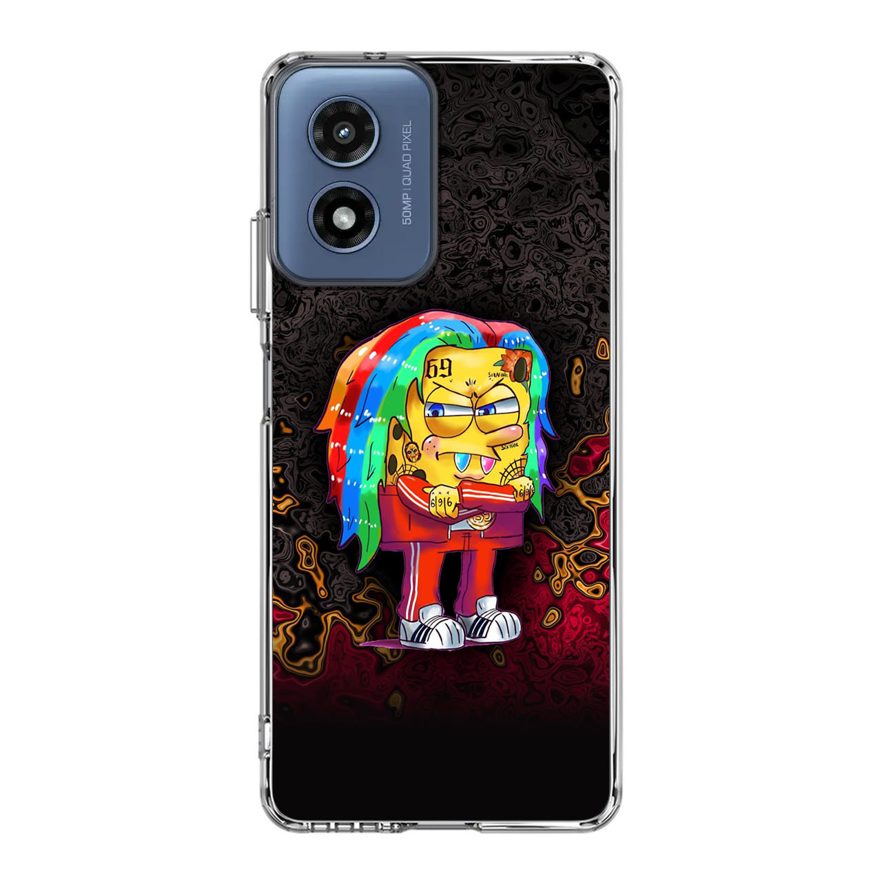 Sponge Hypebeast 69 Mode Motorola Moto G Play 2024 Case