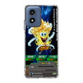 Super Saiyan Spongebob Card Motorola Moto G Play 2024 Case