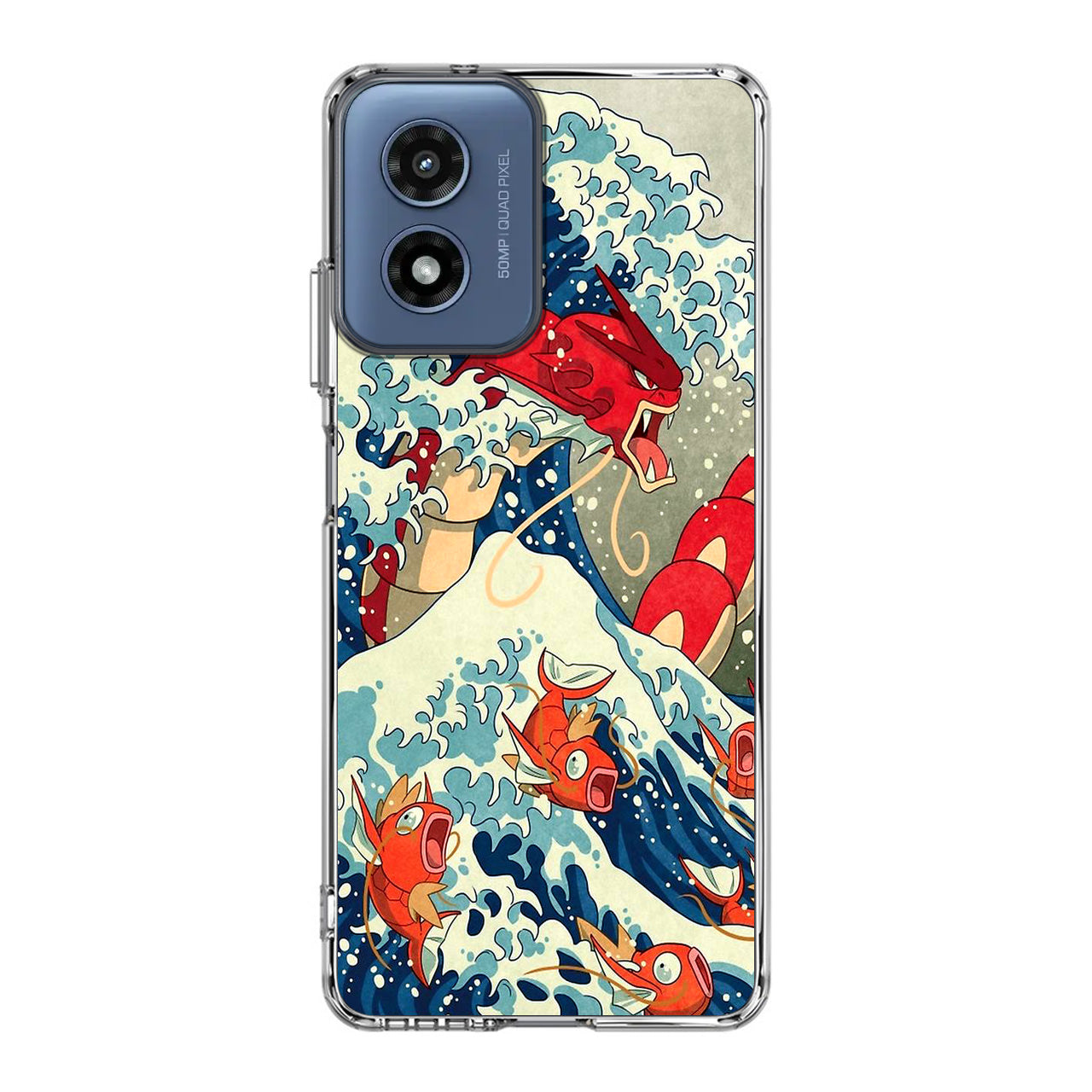 The Great Wave Of Gyarados Motorola Moto G Play 2024 Case