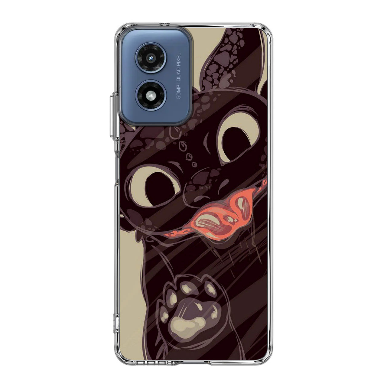 Toothless Dragon Art Motorola Moto G Play 2024 Case