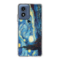 Witch Flying In Van Gogh Starry Night Motorola Moto G Play 2024 Case