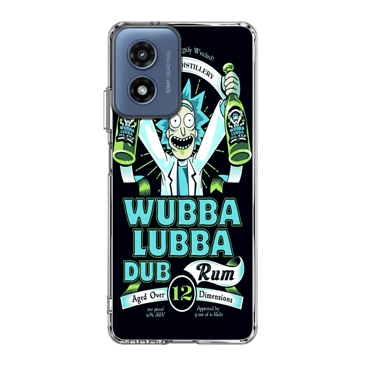 Wubba Lubba Dub Rum Motorola Moto G Play 2024 Case
