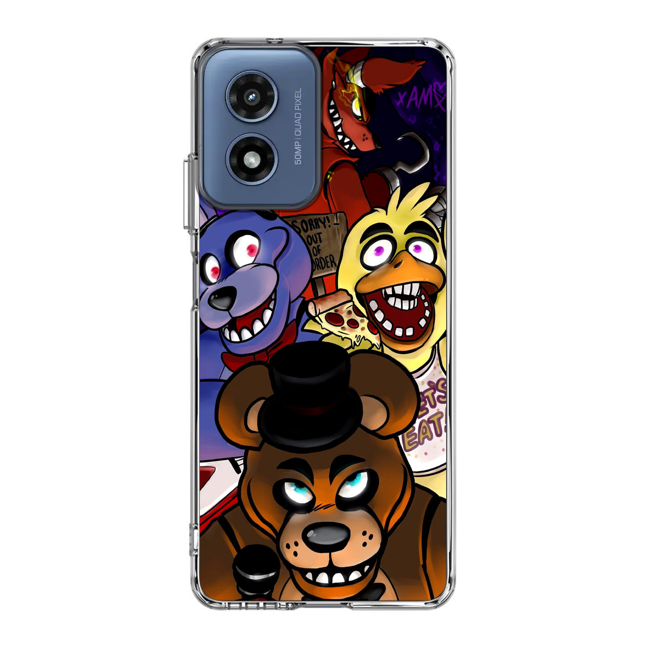 Five Nights at Freddy's Characters Motorola Moto G Play 2024 Case