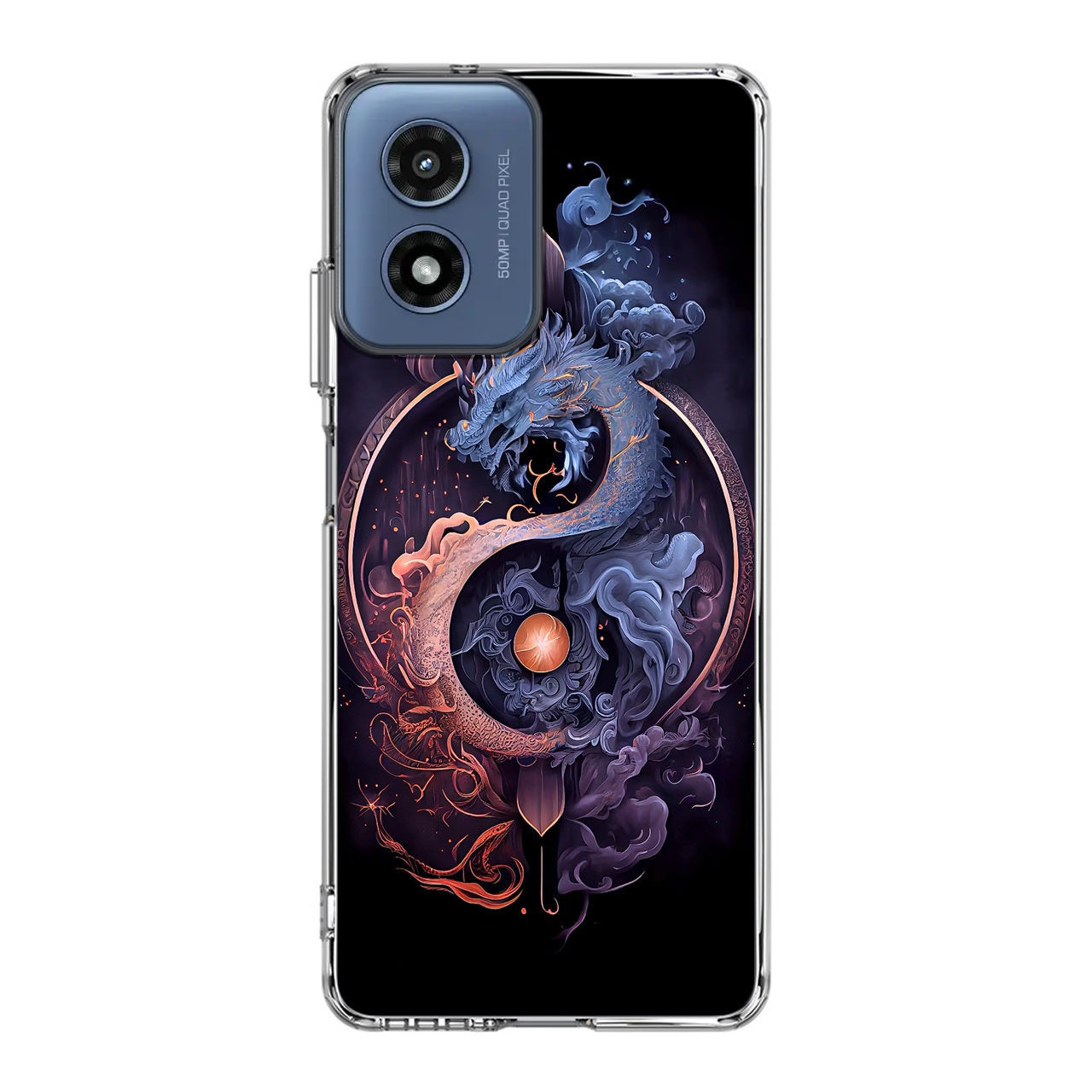 Dragon Yin Yang Motorola Moto G Play 2024 Case