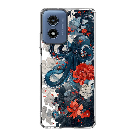 Floral Kraken Motorola Moto G Play 2024 Case