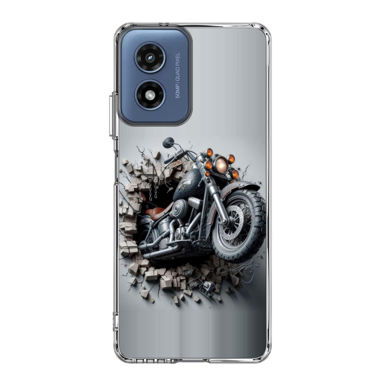 Freedom Unleashed Motorbike Motorola Moto G Play 2024 Case