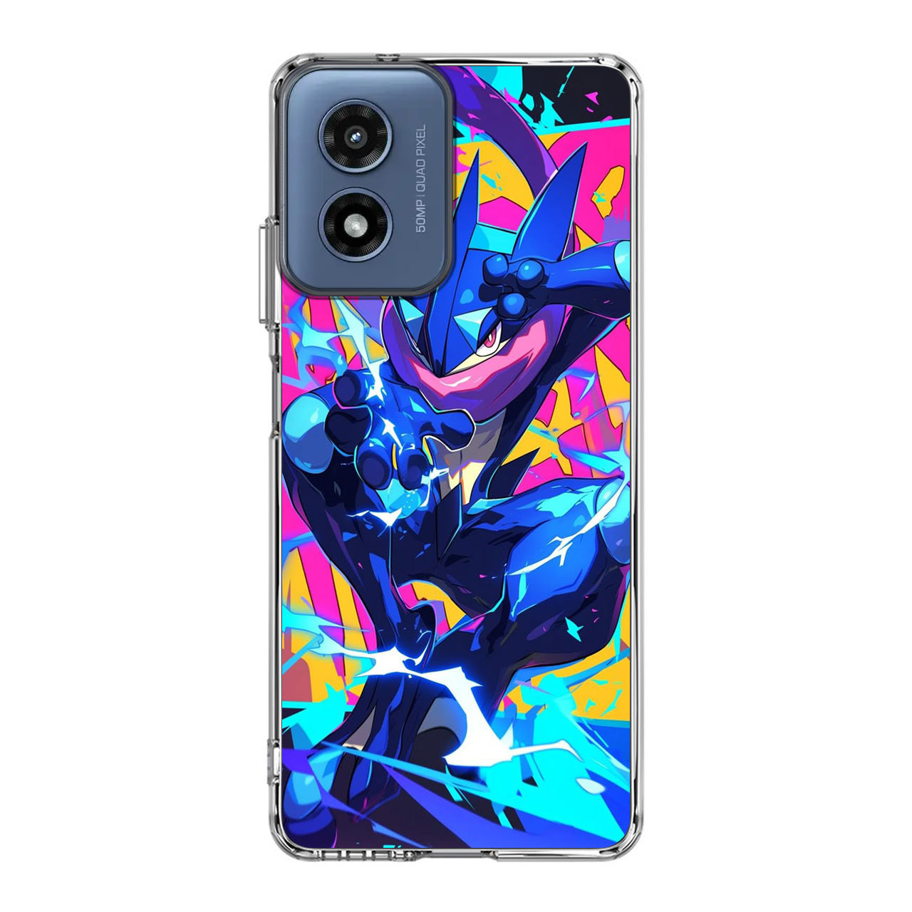 Greninja Aqua Blast Motorola Moto G Play 2024 Case