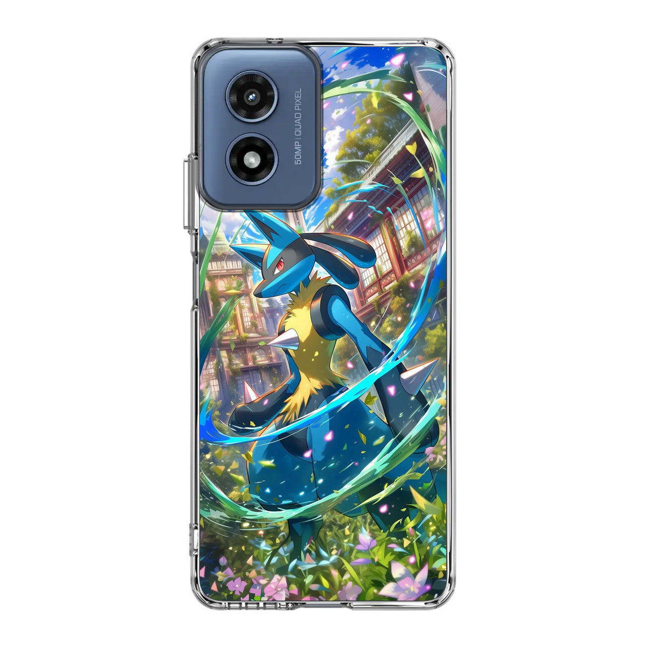 Lucario Precognitive Aura Motorola Moto G Play 2024 Case