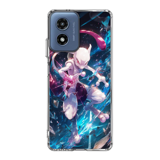 Mewtwo Genesis of Power Motorola Moto G Play 2024 Case