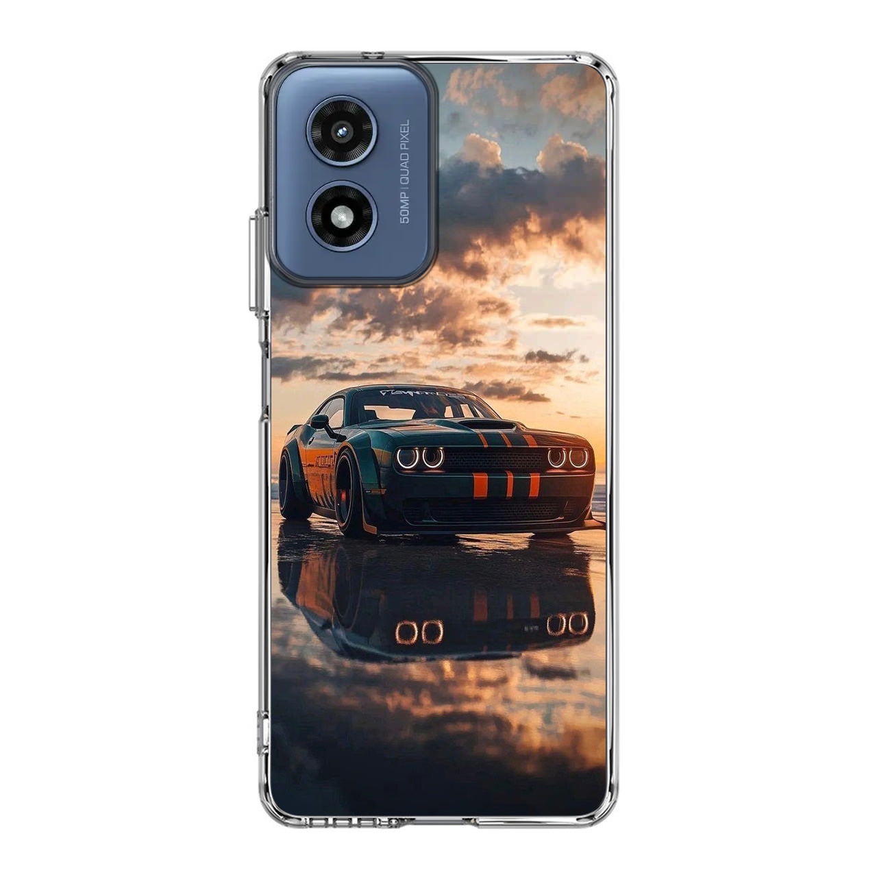 Muscle Meets Mirage Motorola Moto G Play 2024 Case