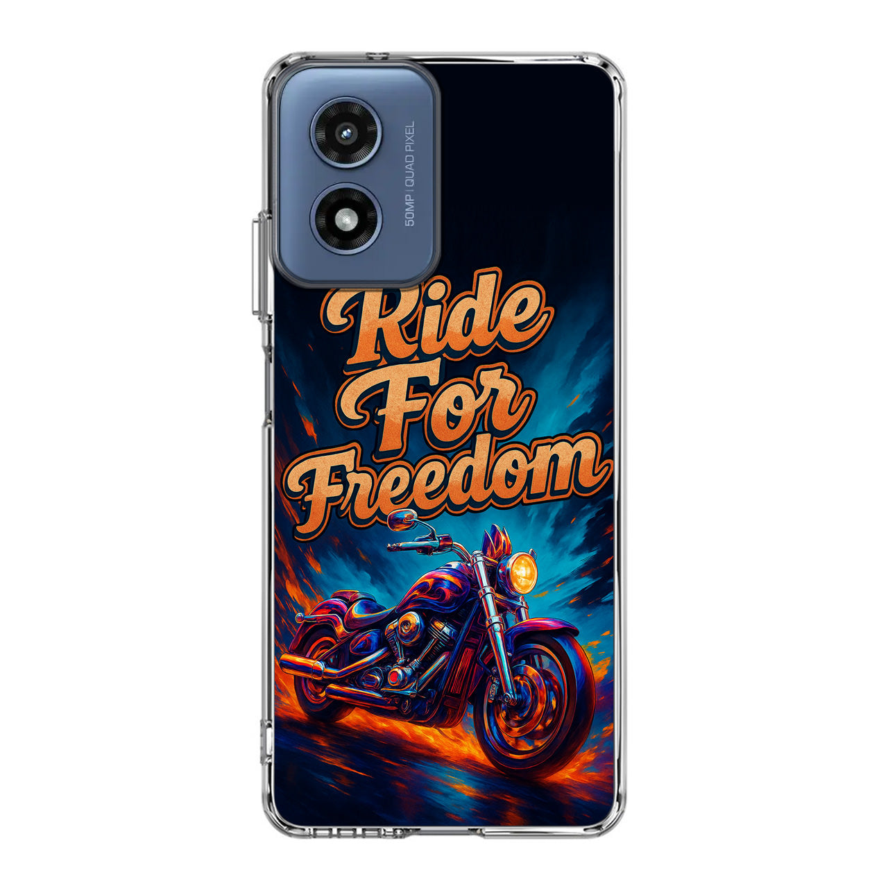 Ride For Freedom Motorola Moto G Play 2024 Case