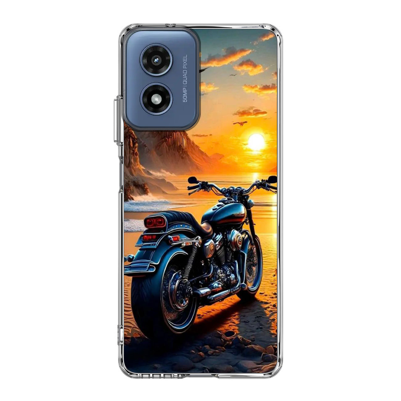 Ride Into the Blaze Motorola Moto G Play 2024 Case