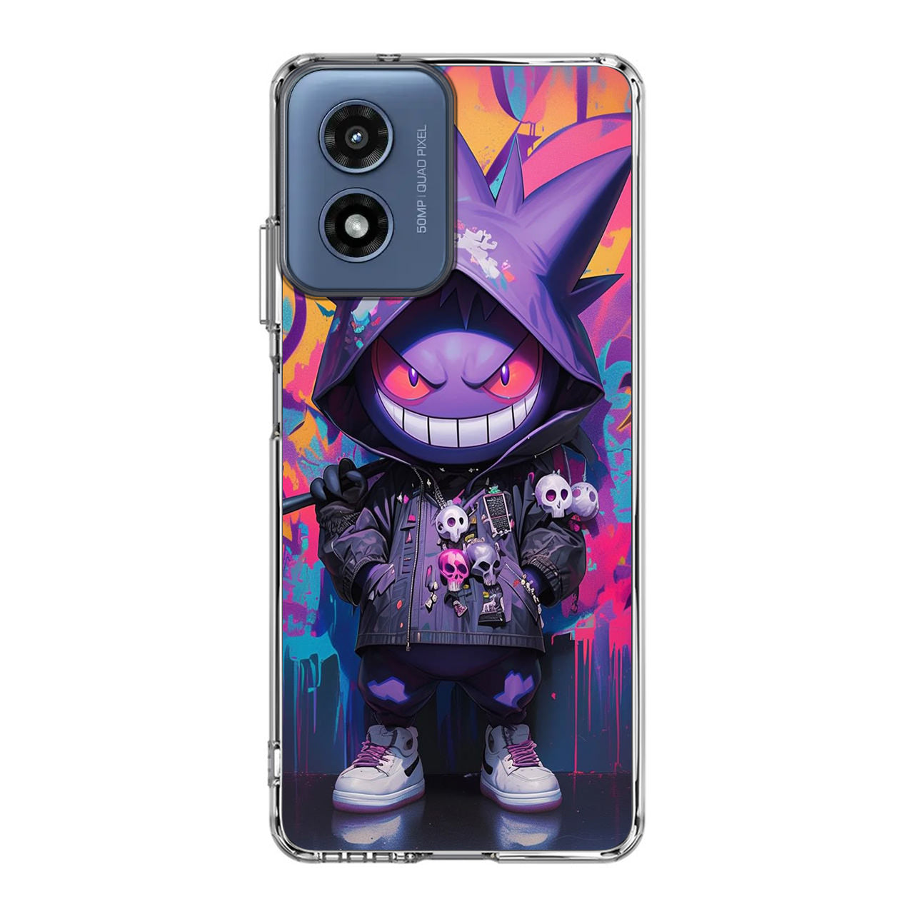 Shadow Drip Gengar Goes Street Motorola Moto G Play 2024 Case
