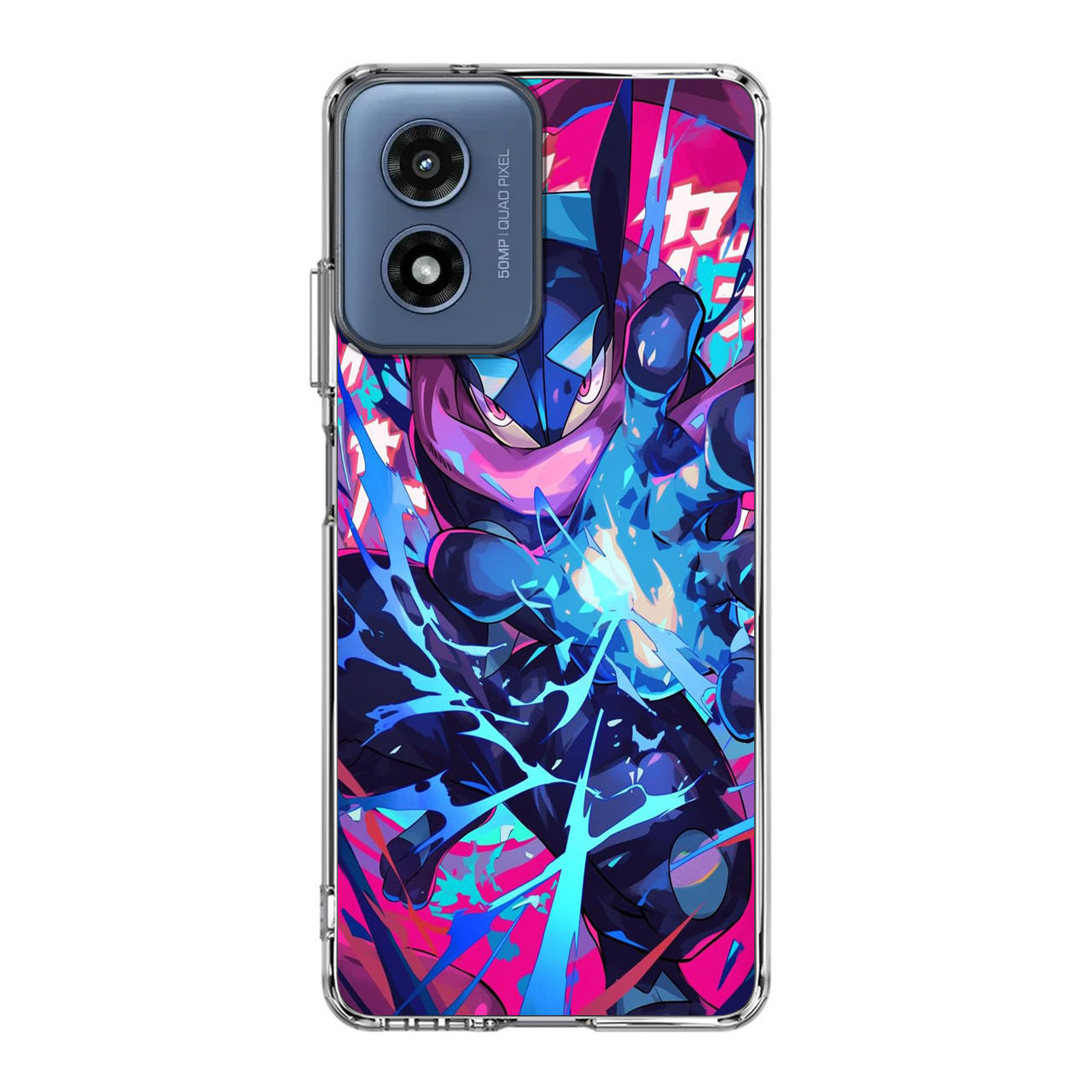 Shadow Surge Greninja Unleashed Motorola Moto G Play 2024 Case