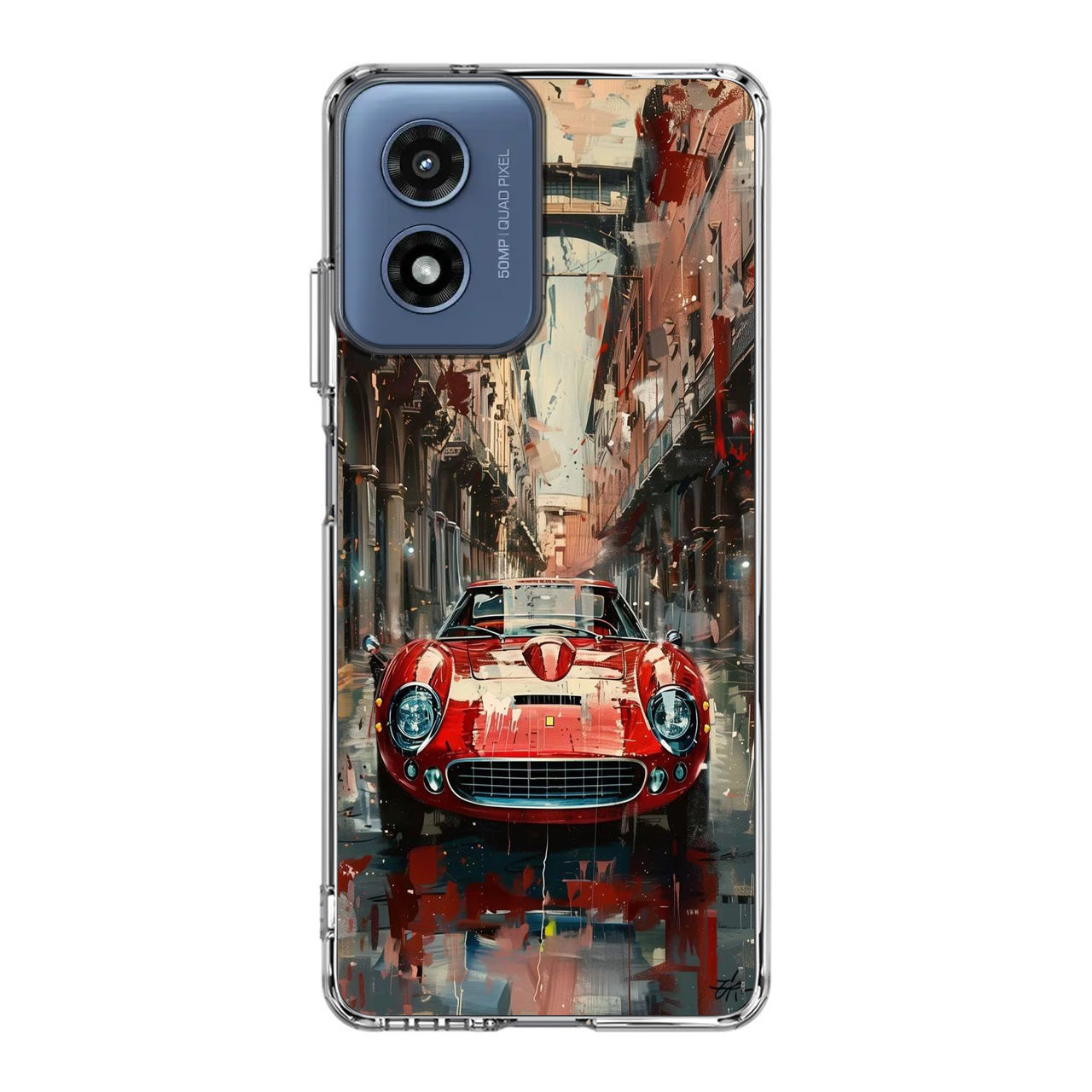 The Art of Motion Through Time Motorola Moto G Play 2024 Case