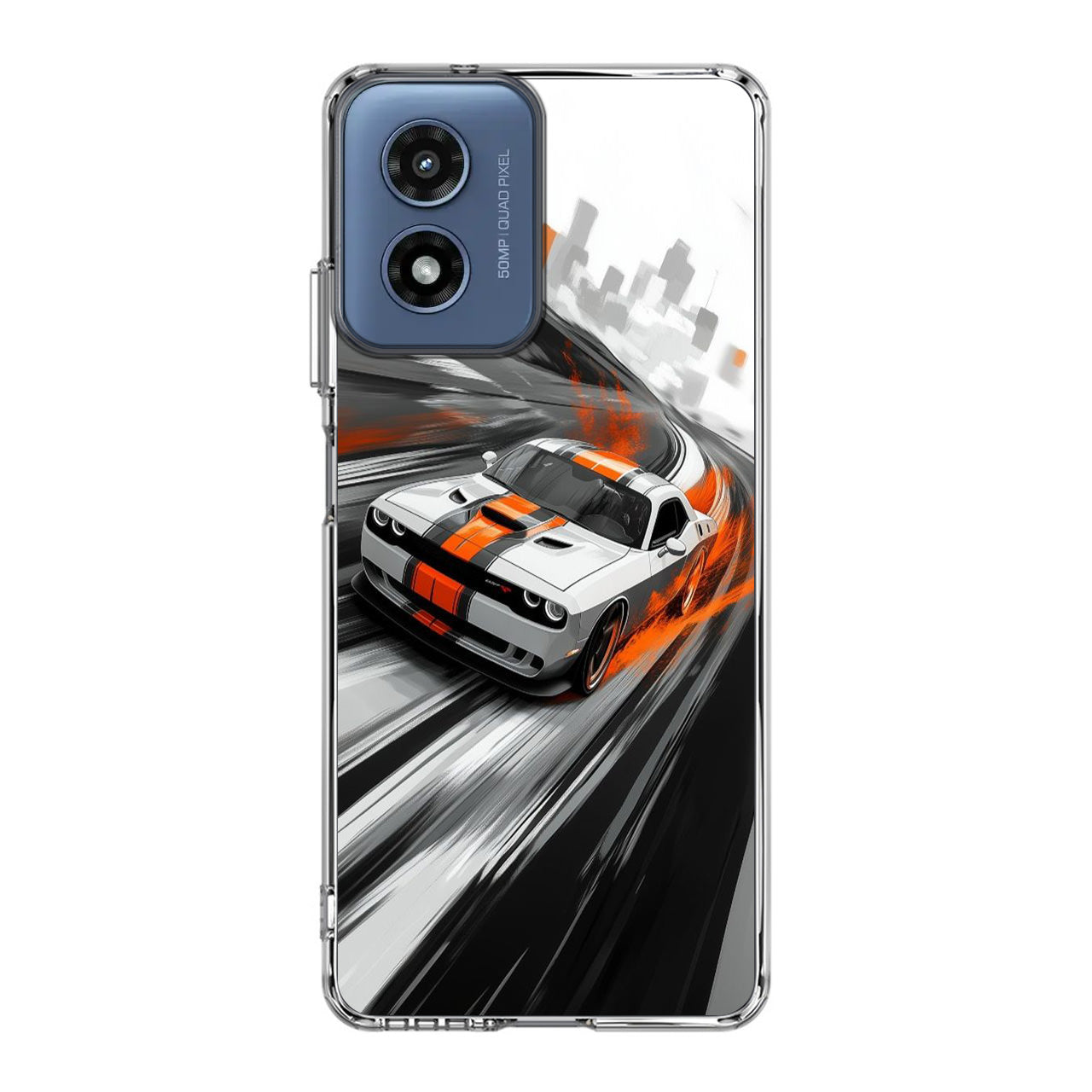 The Beast in Full Throttle Motorola Moto G Play 2024 Case