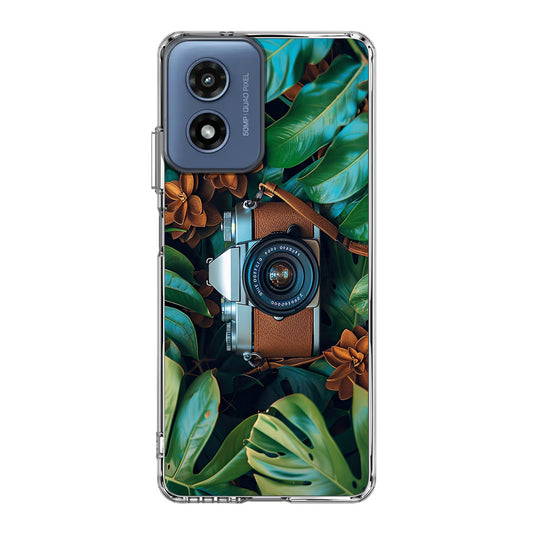 The Lens Between Leaves Motorola Moto G Play 2024 Case