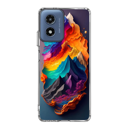 The Spectrum of Peaks Motorola Moto G Play 2024 Case