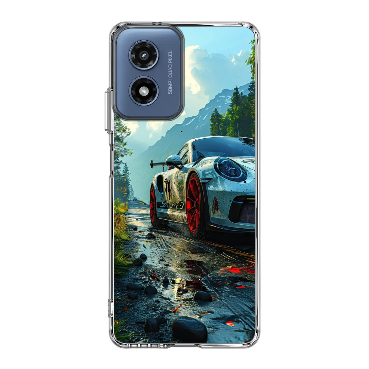 Turbo Through the Wilderness Motorola Moto G Play 2024 Case