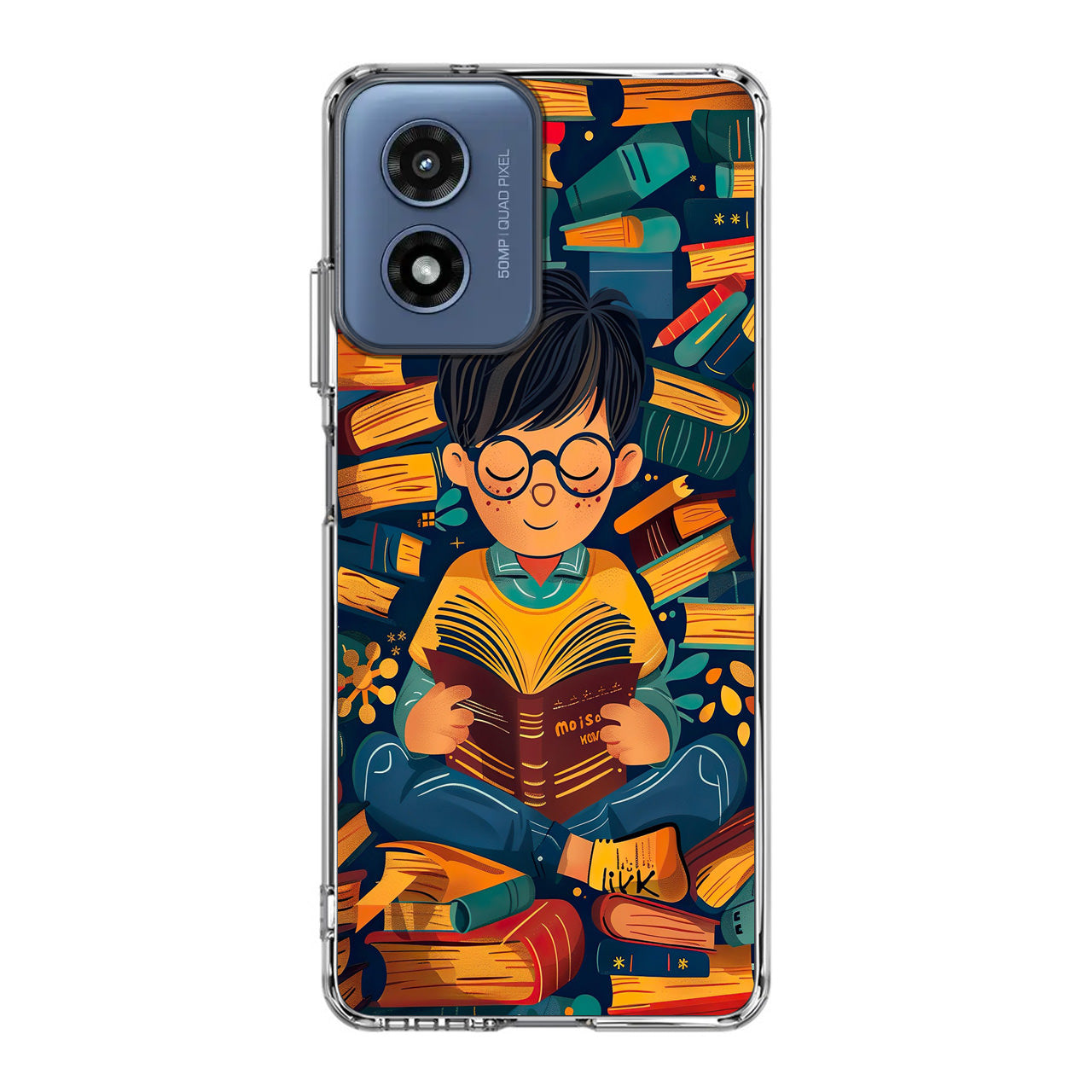 Universe of The Bookworm Motorola Moto G Play 2024 Case