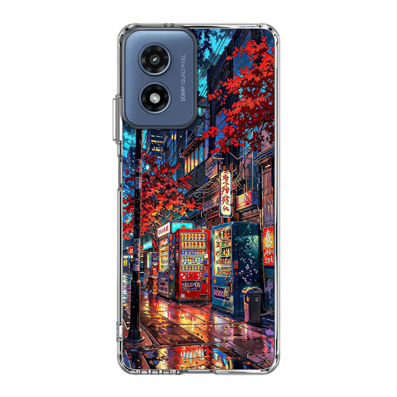 Vending Machine Boulevard Motorola Moto G Play 2024 Case