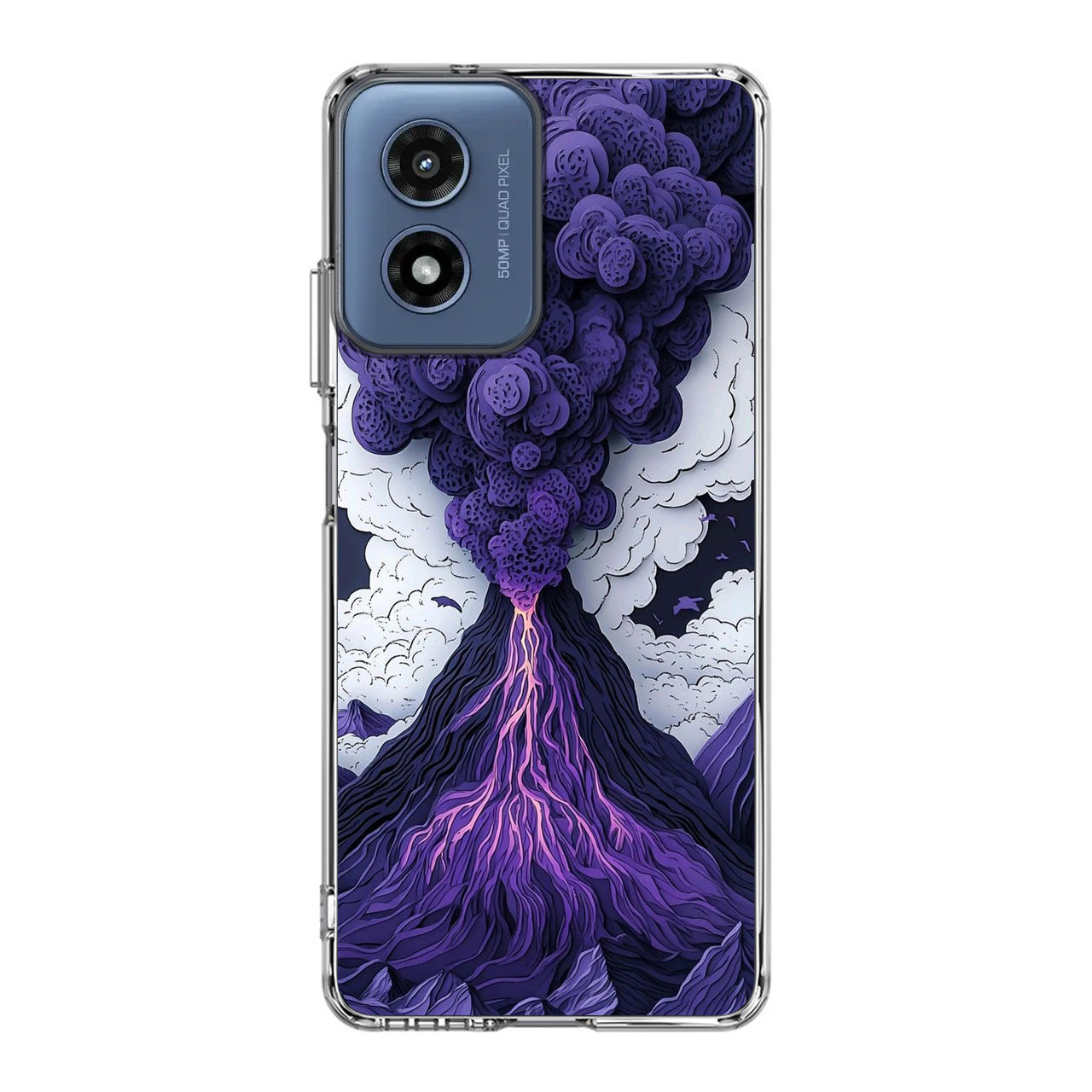 Violet Fury The Awakening Volcano Motorola Moto G Play 2024 Case