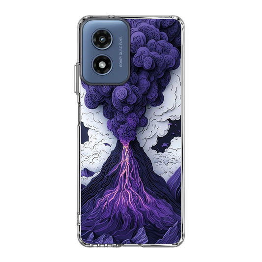 Violet Fury The Awakening Volcano Motorola Moto G Play 2024 Case