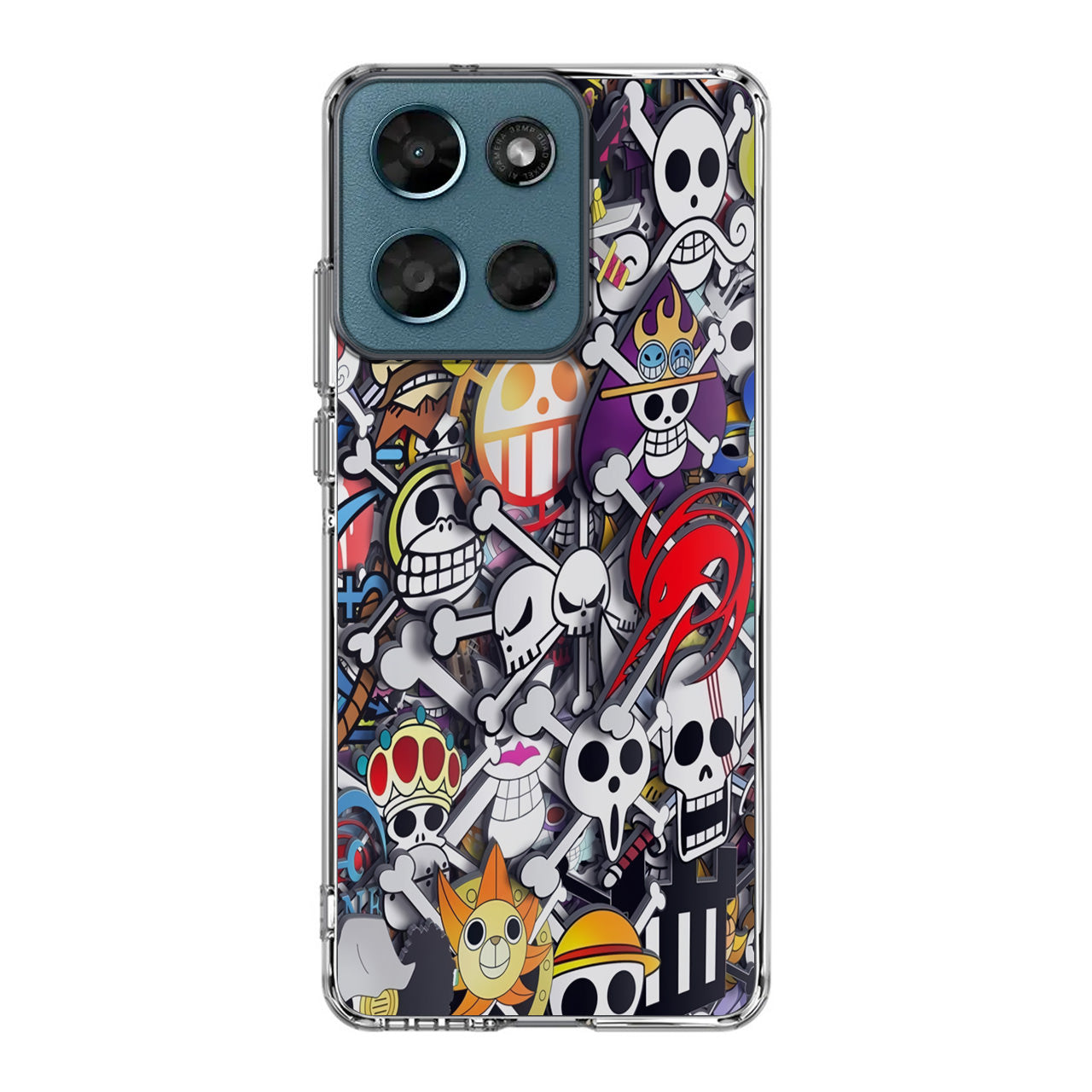 All Pirate Symbols One Piece Motorola Moto G Play 2026 Case