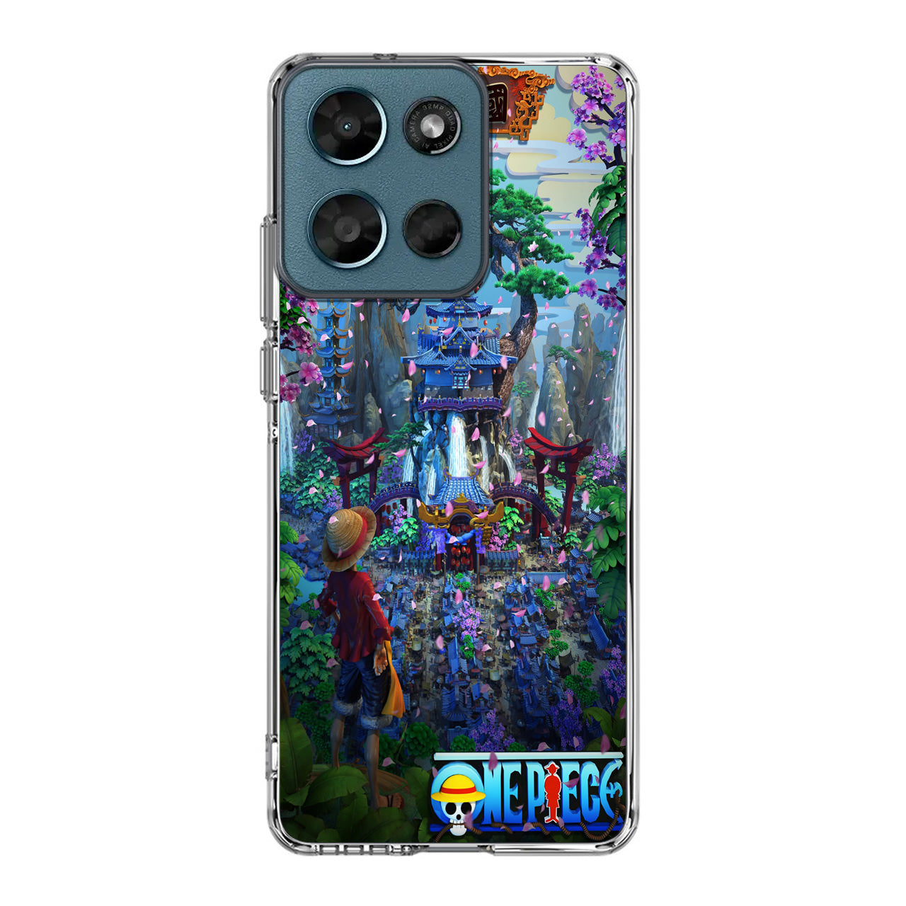 Flower Capital of Wano One Piece Motorola Moto G Play 2026 Case