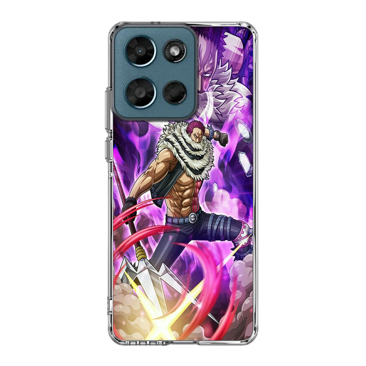 Katakuri Wielding Mogura Motorola Moto G Play 2026 Case