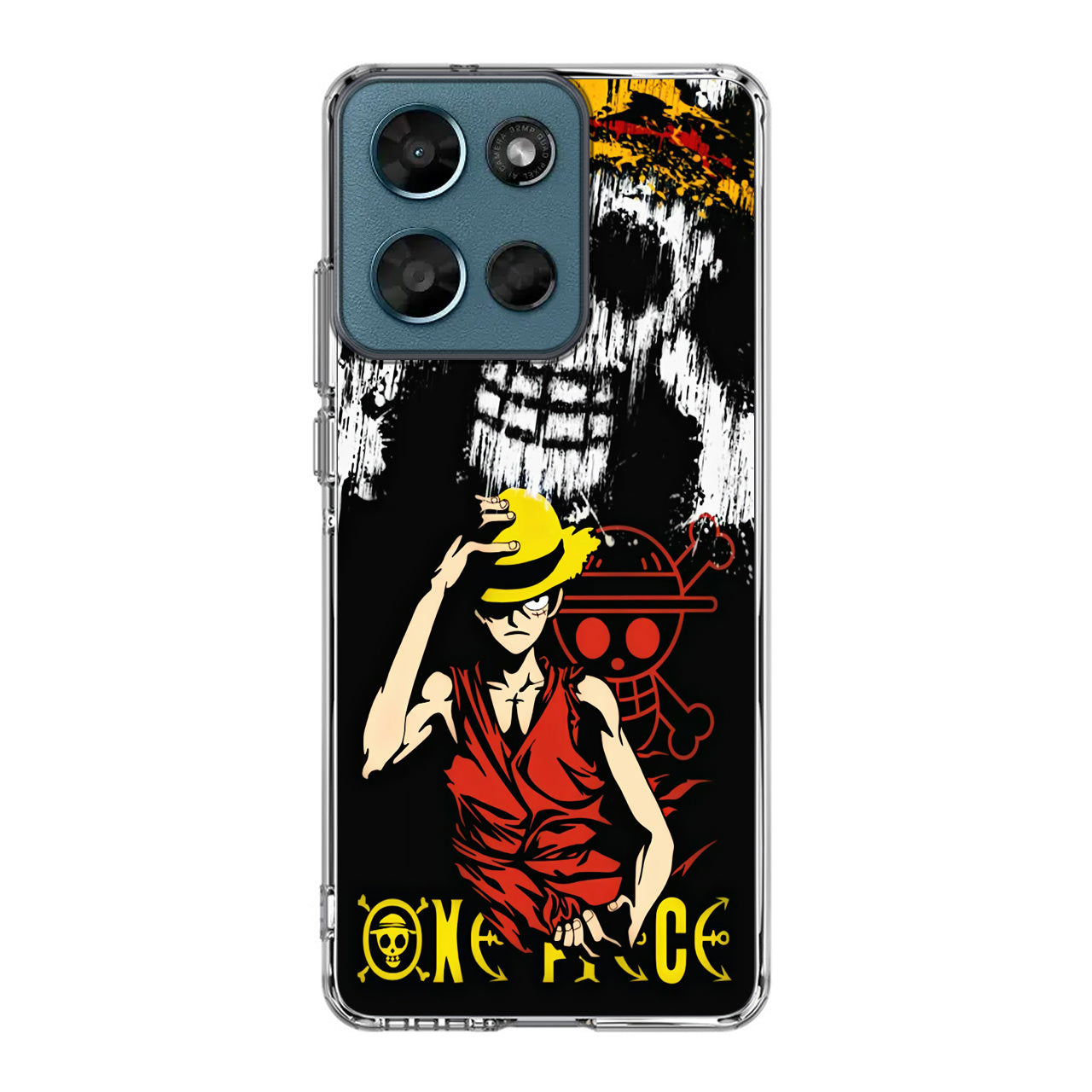 Monkey D Luffy Paint Art Motorola Moto G Play 2026 Case