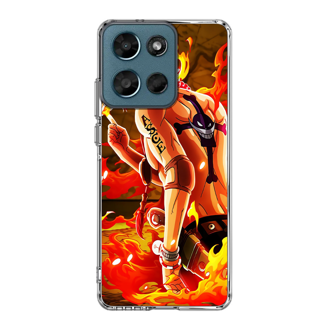 Portgas D Ace Motorola Moto G Play 2026 Case