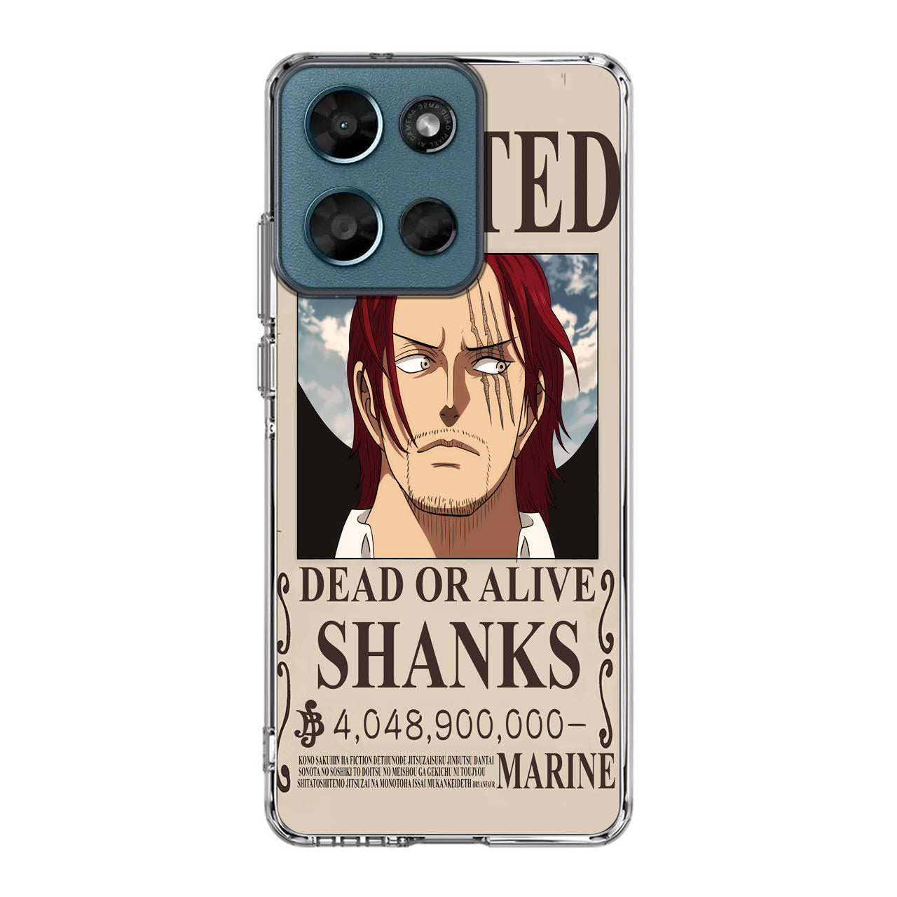 Shanks Bounty Motorola Moto G Play 2026 Case