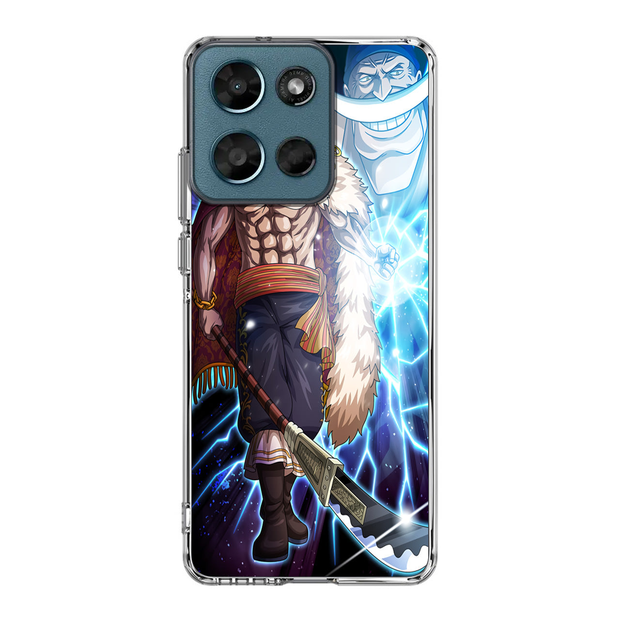 Shirohige With Gura Gura Power Motorola Moto G Play 2026 Case