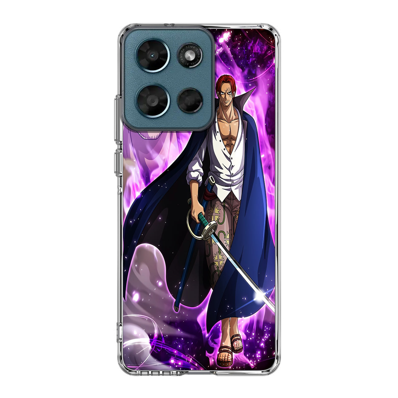 The Emperor Red Hair Shanks Motorola Moto G Play 2026 Case